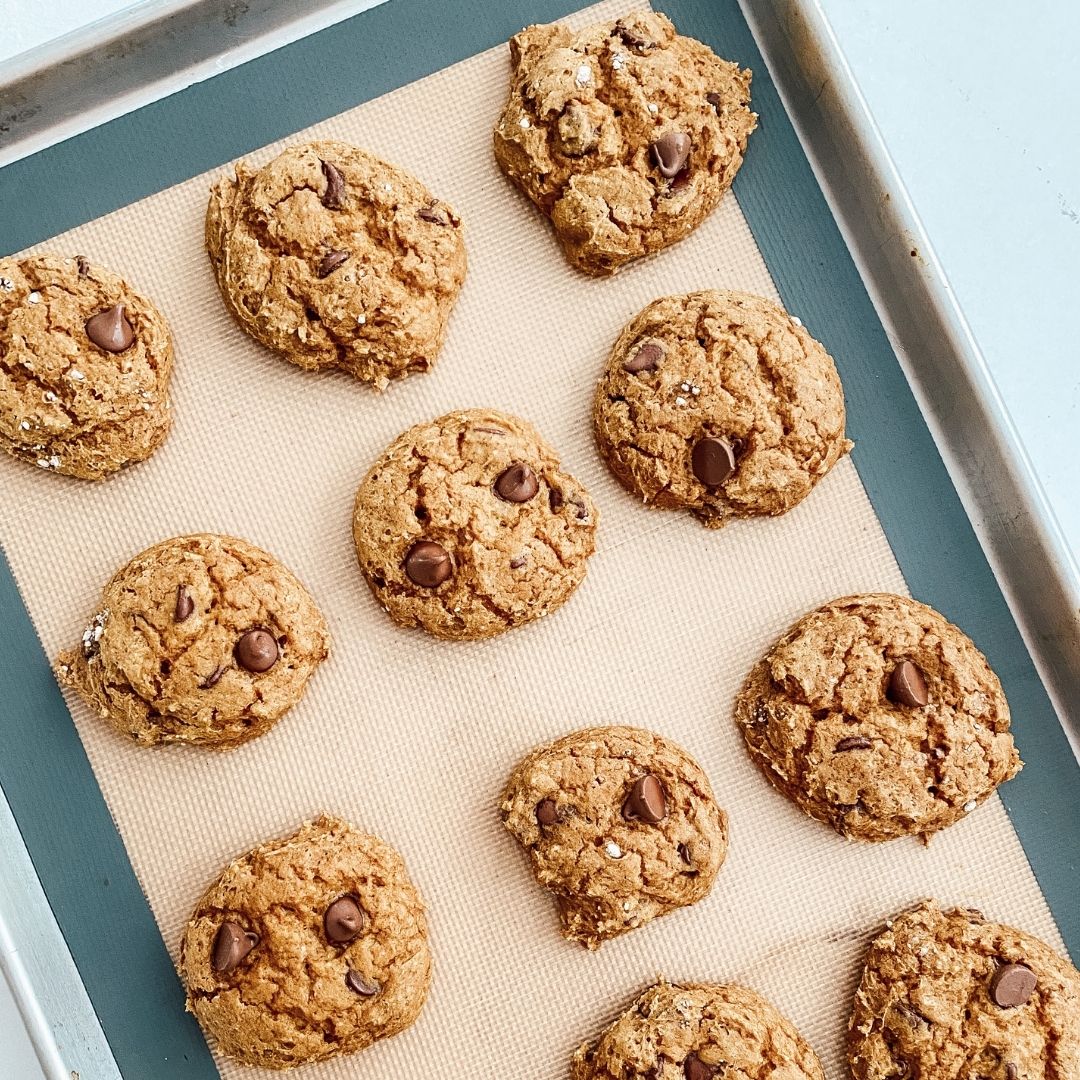 Pumpkin Chocolate Chip Cookies