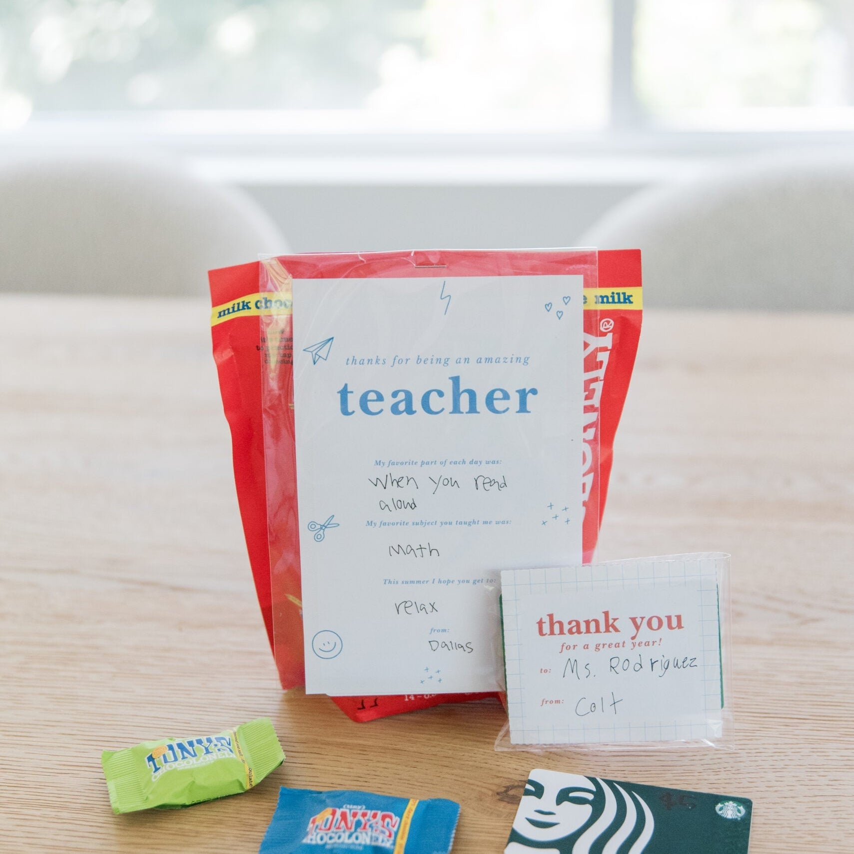 Teacher gift cover 2