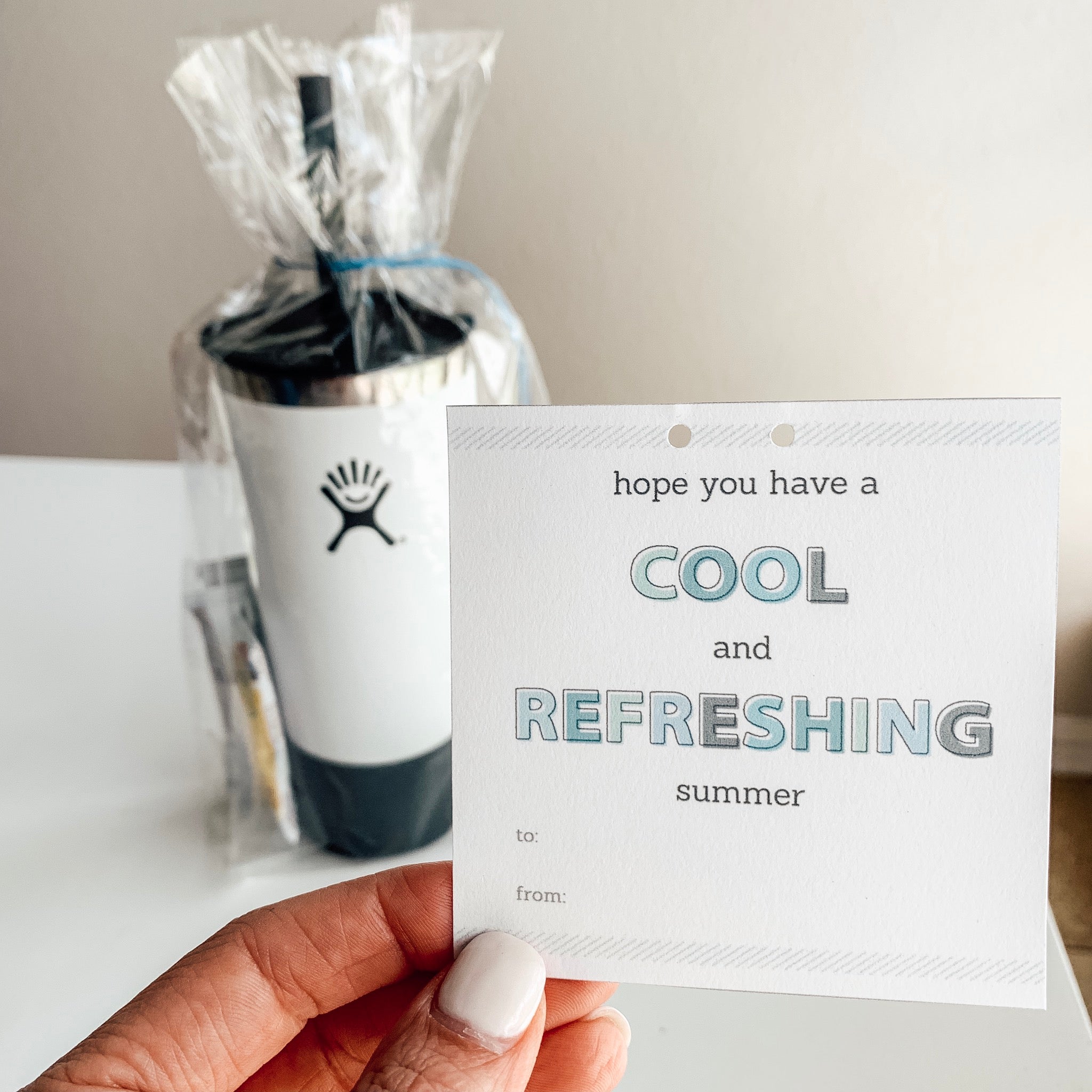 Water Bottle Teacher Appreciation Gift