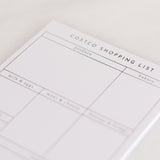 Costco Shopping List Notepad