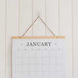 2025 Printed Calendar