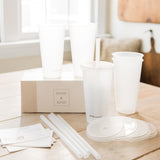 Reusable Smoothie Cups