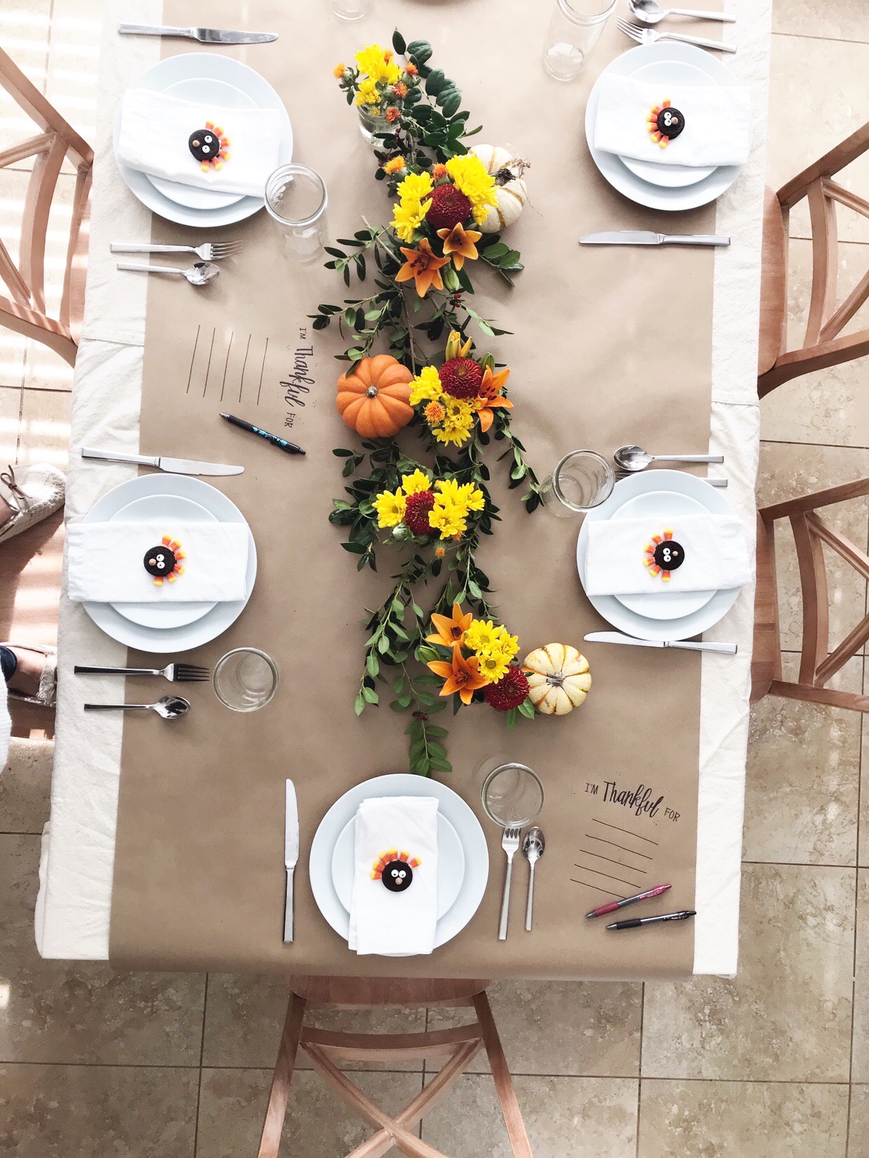 Thanksgiving Tablescape Idea