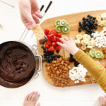 Easy and yummy chocolate fondue