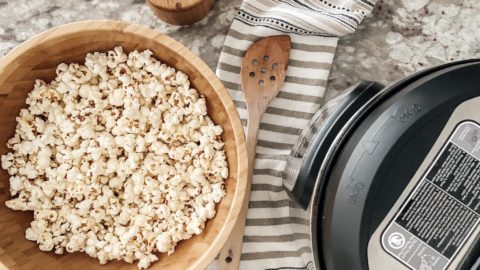 Making popcorn in 2024 an instant pot