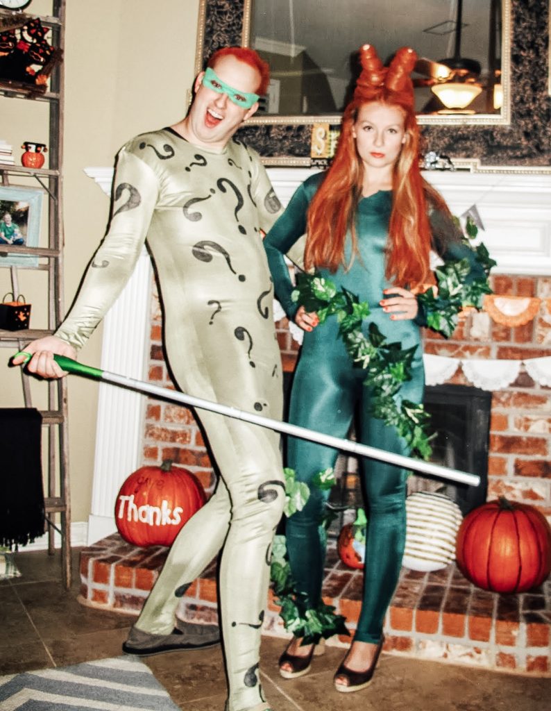 The Riddler and Poison Ivy Costumes
