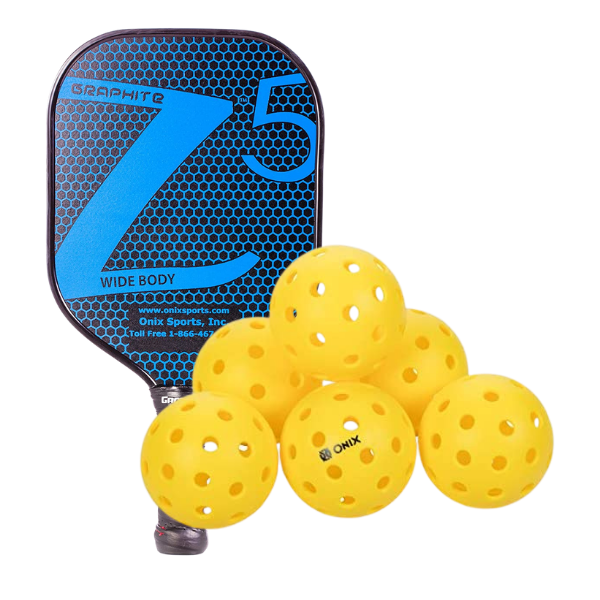 Pickle Ball Paddle and Balls
