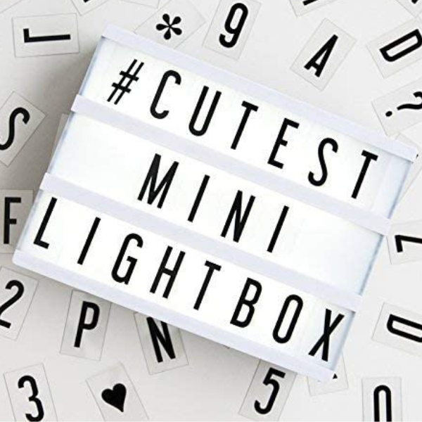 Mini Lightbox on Display