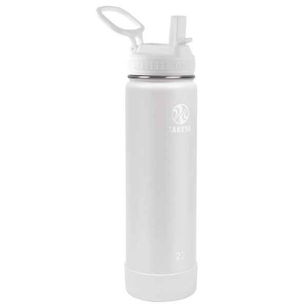White Takeya Water Bottle