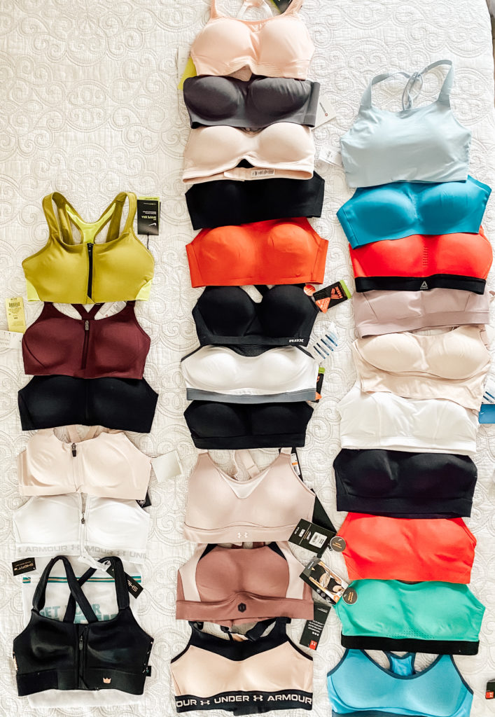 The 27 sports bra contenders laid out