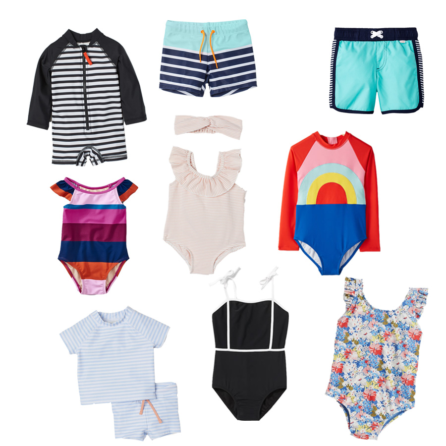 Kids Swimsuit Roundup - Home and Kind