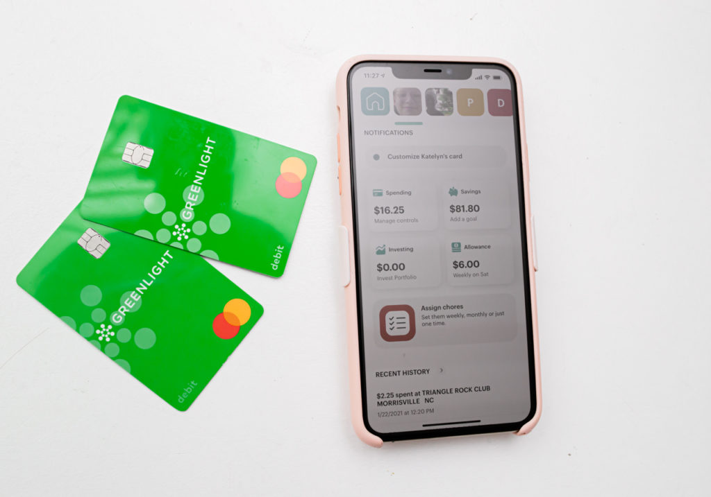 Greenlight Money Management Cards  and App