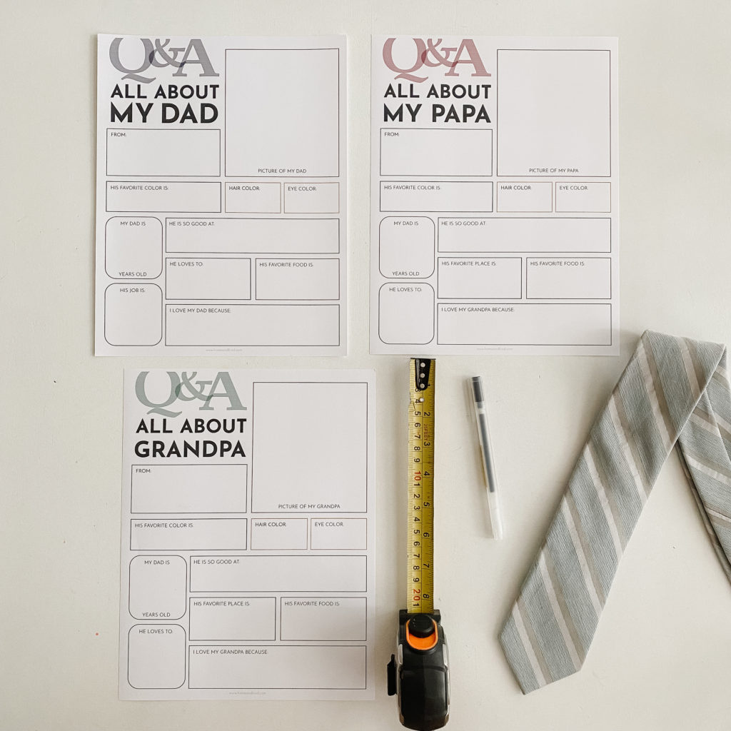 Father s Day Questionnaire Printables Home and Kind Father s Day Questionnaire Printables Home and Kind