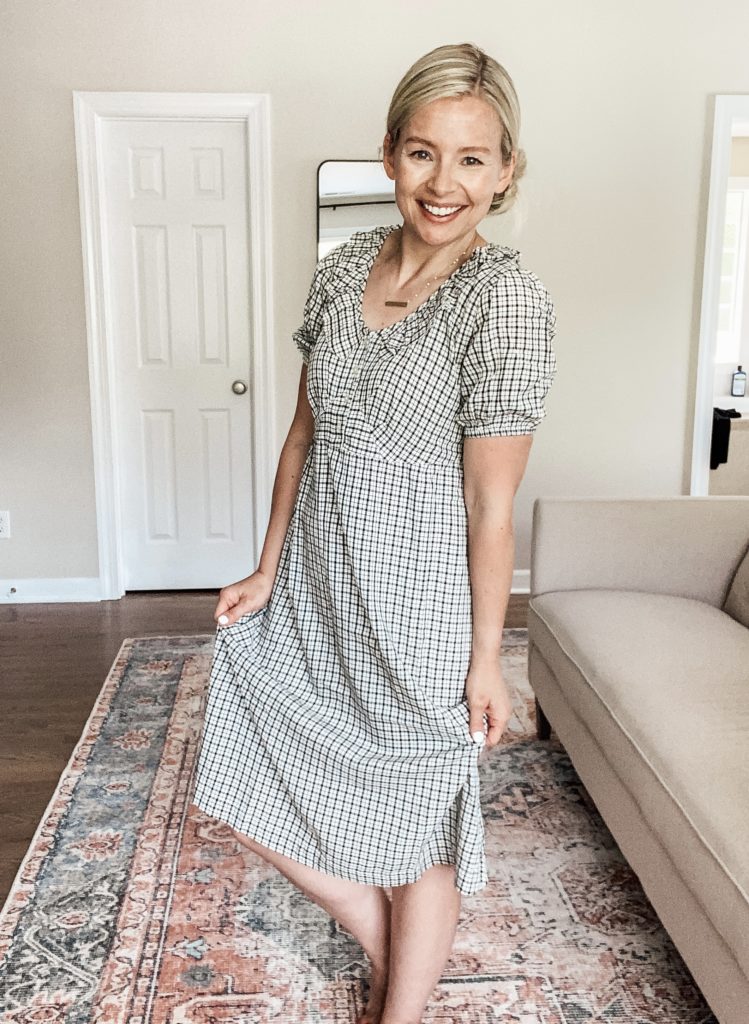Walmart Fashion Finds: Plaid Dress