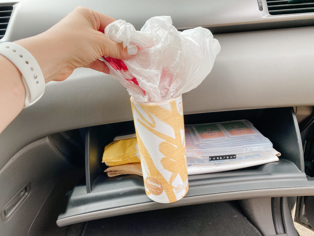 5 car organization tips: keep trash bags in the car