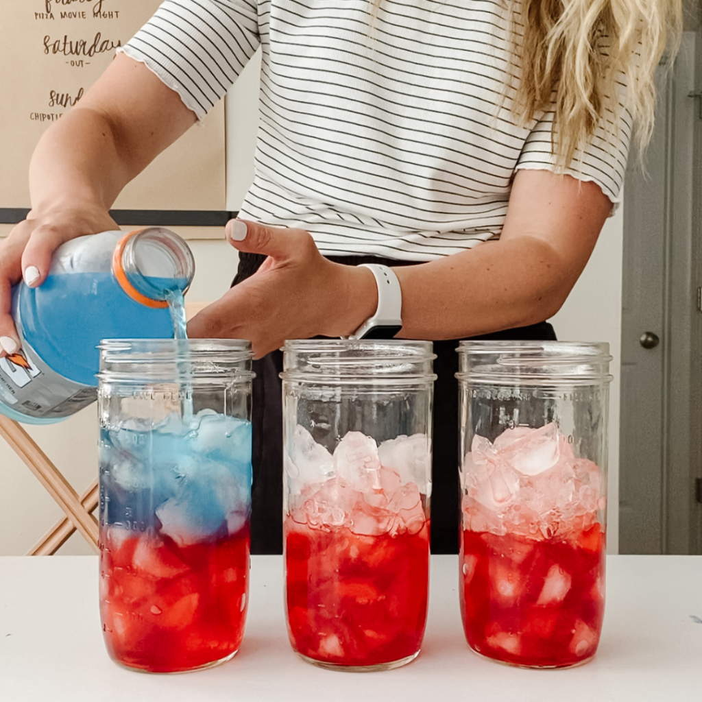 Red, White, and Blue Drink Recipe