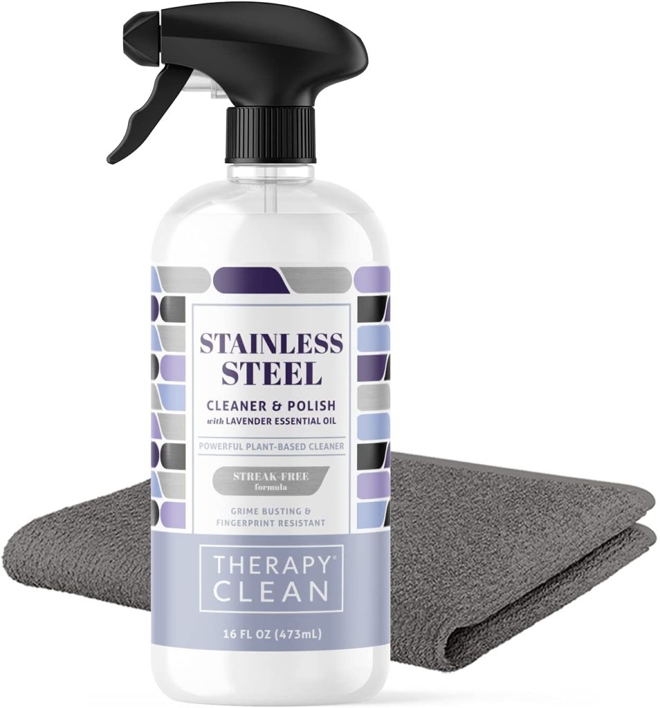 stainless steel cleaner + polish