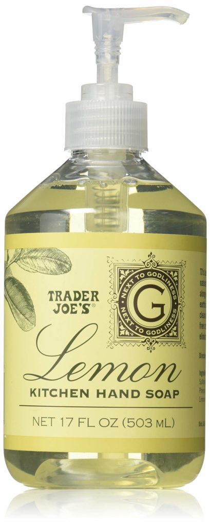 Trader Joe's lemon hand soap
