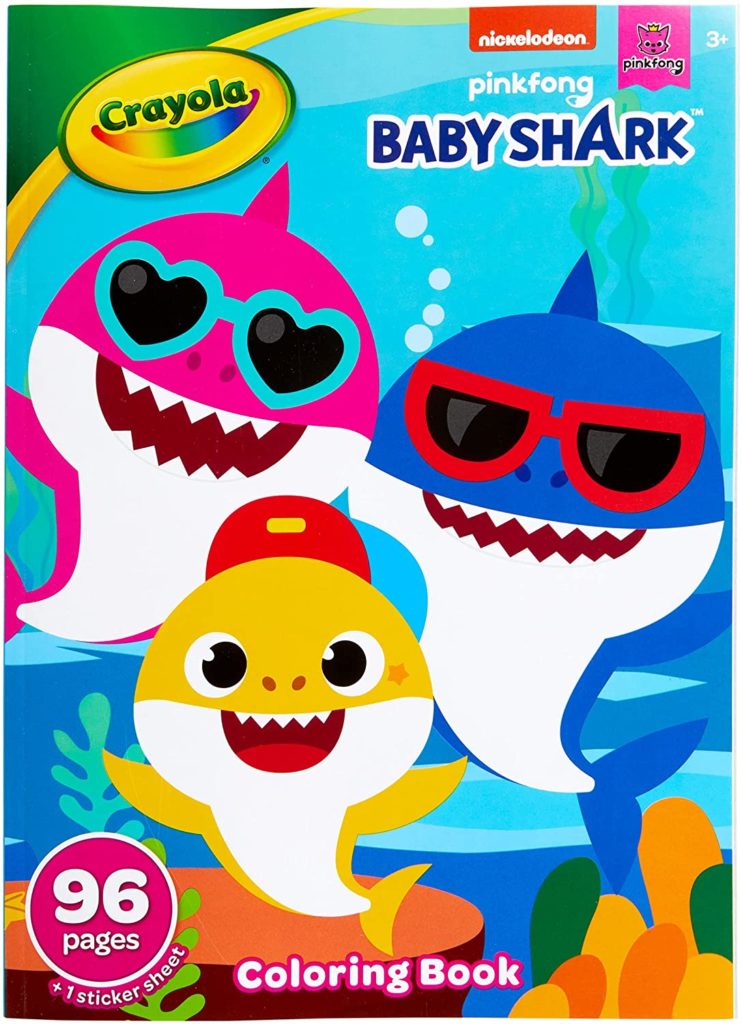 Baby Shark coloring book