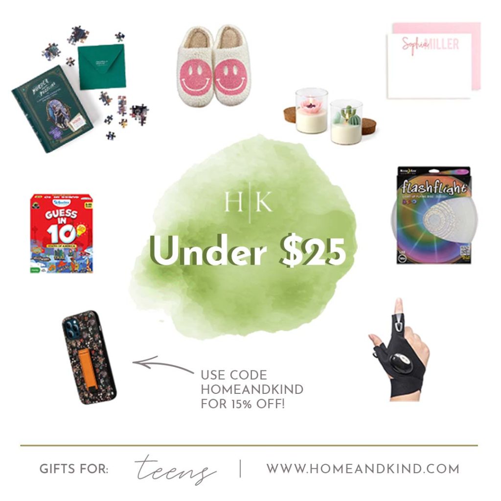 Teens Holiday Gift Guide 2021 Under $25