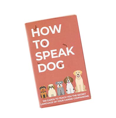 How to Speak Dog cards