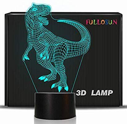 3D dinosaur light
