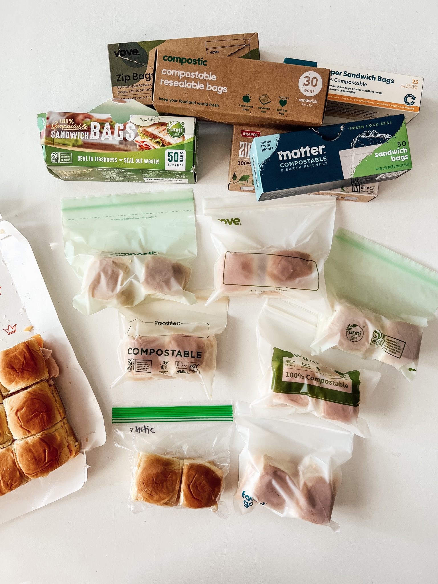 Compostable Sandwich Bags Product Test (6 Brands Compared) - Home and Kind