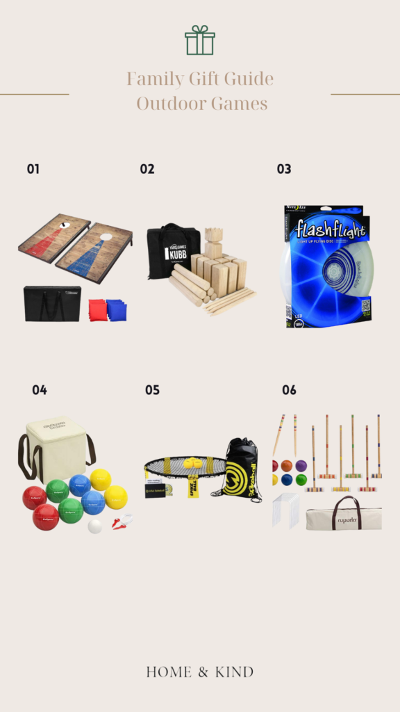 Family outdoor games gift roundup