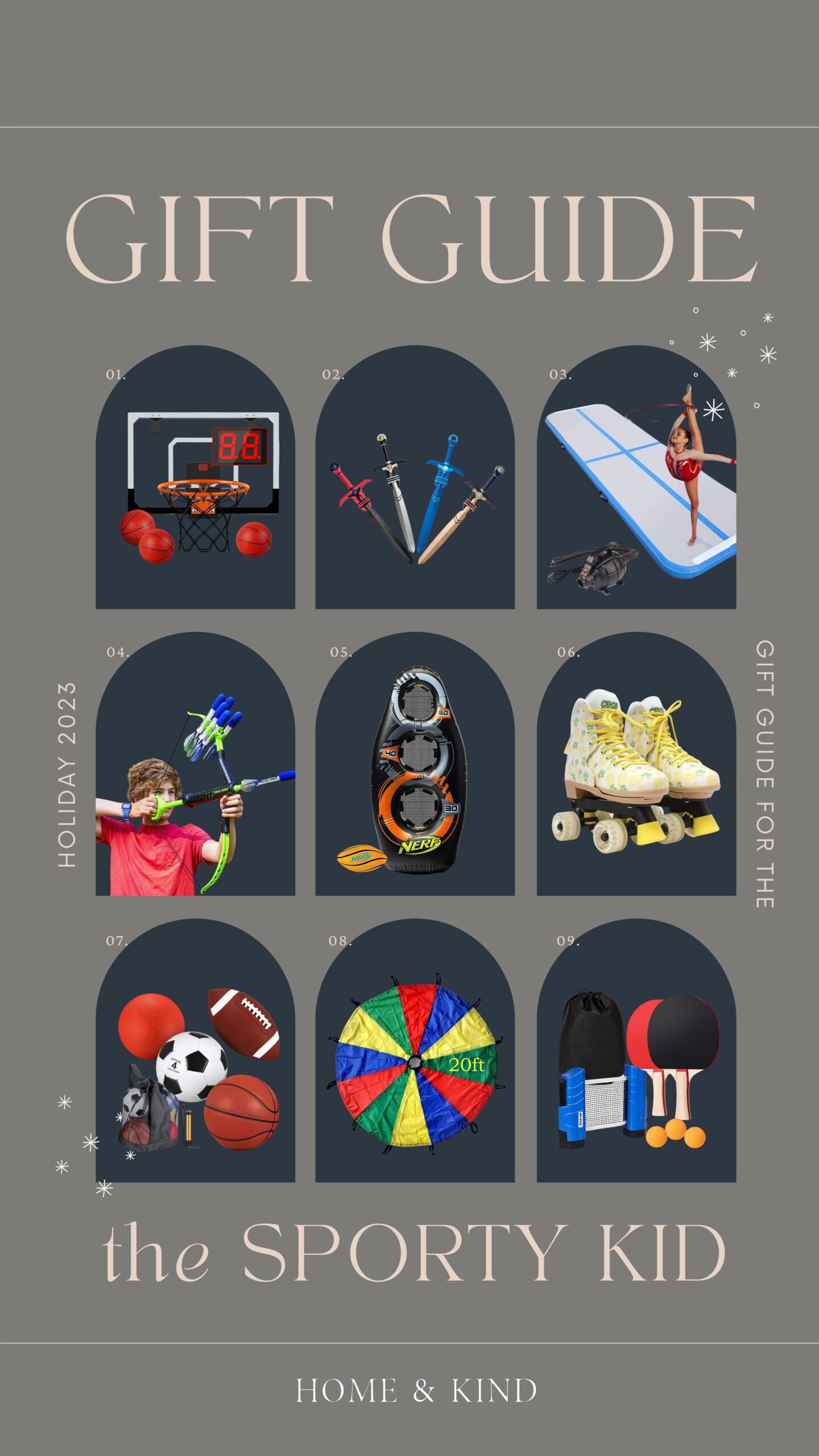 Sporty Kid gift guide roundup